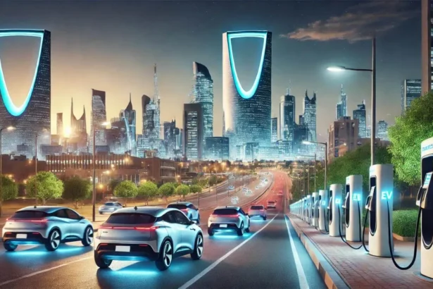 سيارة كهربائية اقتصادية حديثة في مدينة سعودية تمثل أفضل الخيارات تحت 150 ألف ريال.