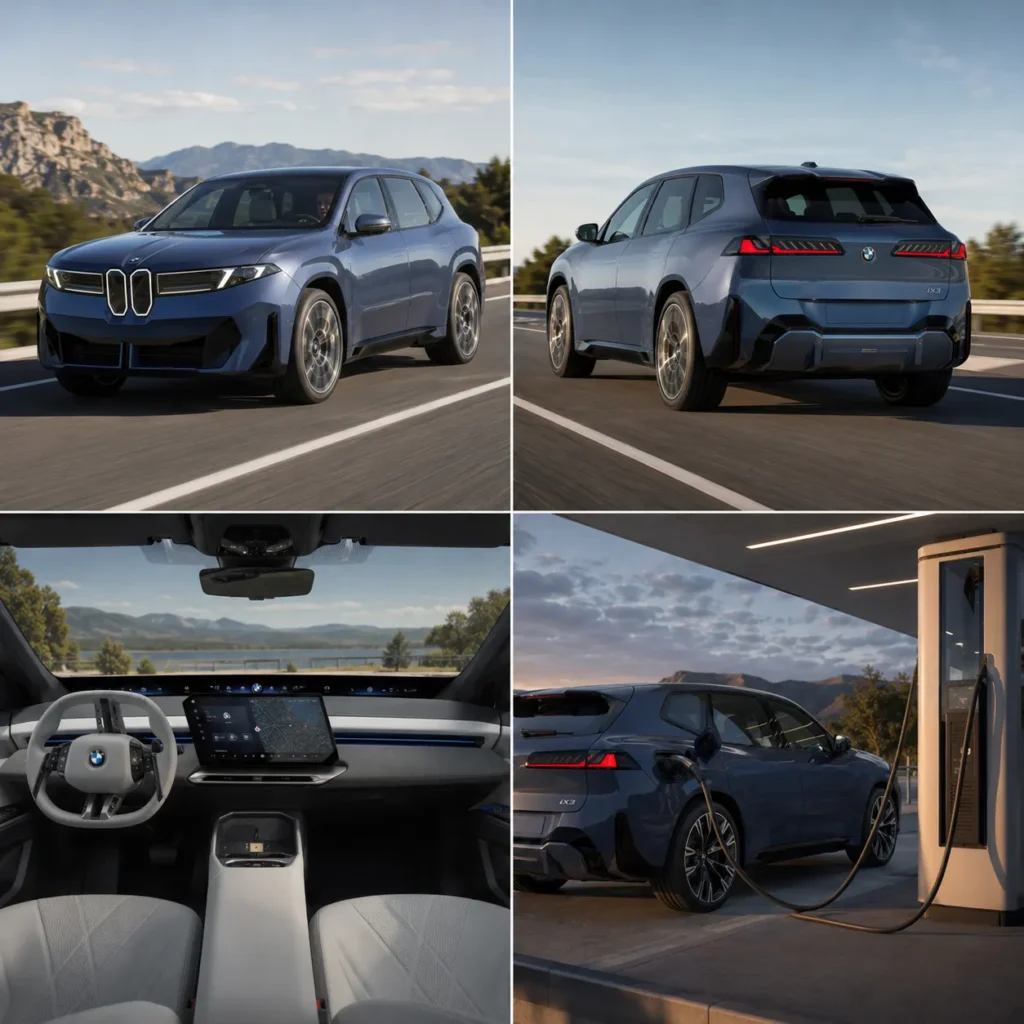 BMW iX3 من الخارج والمقصورة وتقنية الشحن السريع