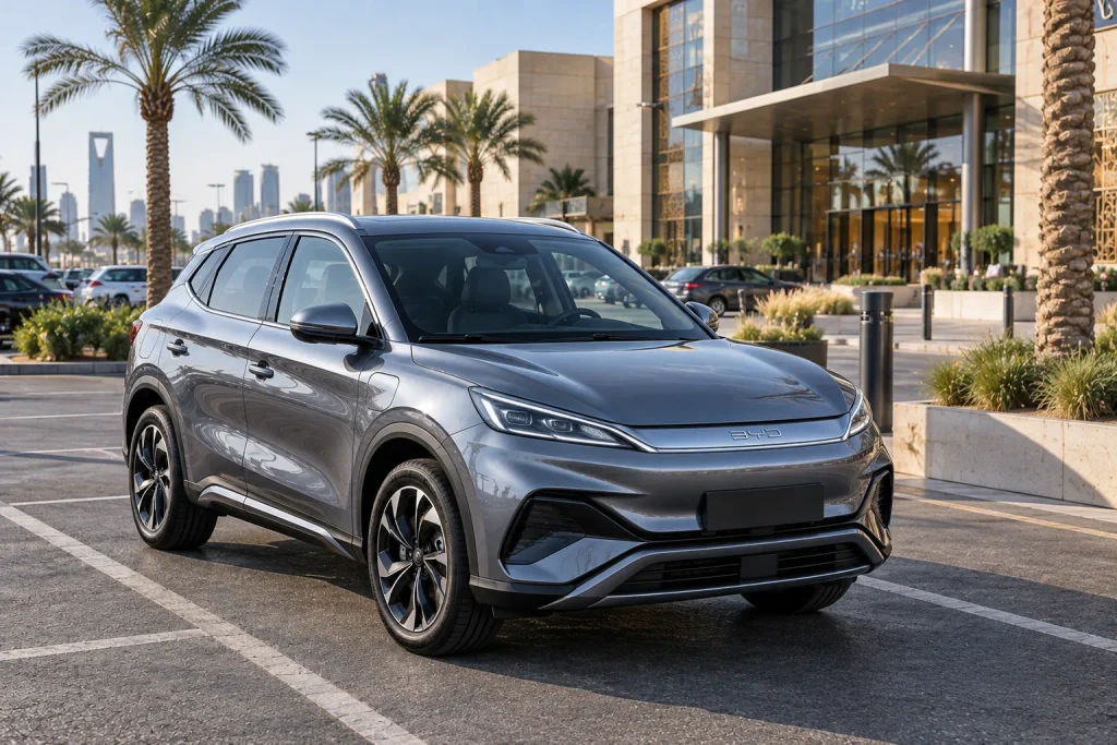 BYD Atto 3 سيارة SUV كهربائية في السعودية