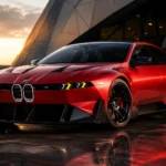 سيارة BMW M3 الكهربائية المستقبلية بتصميم هجومي وتقنيات متقدمة