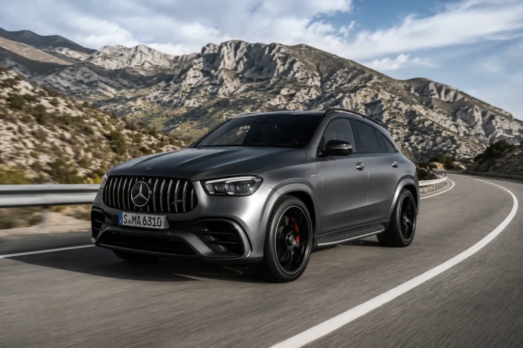 مرسيدس AMG GLE 63 S بمحرك V8 جديد يجمع بين الأداء الرياضي والفخامة.