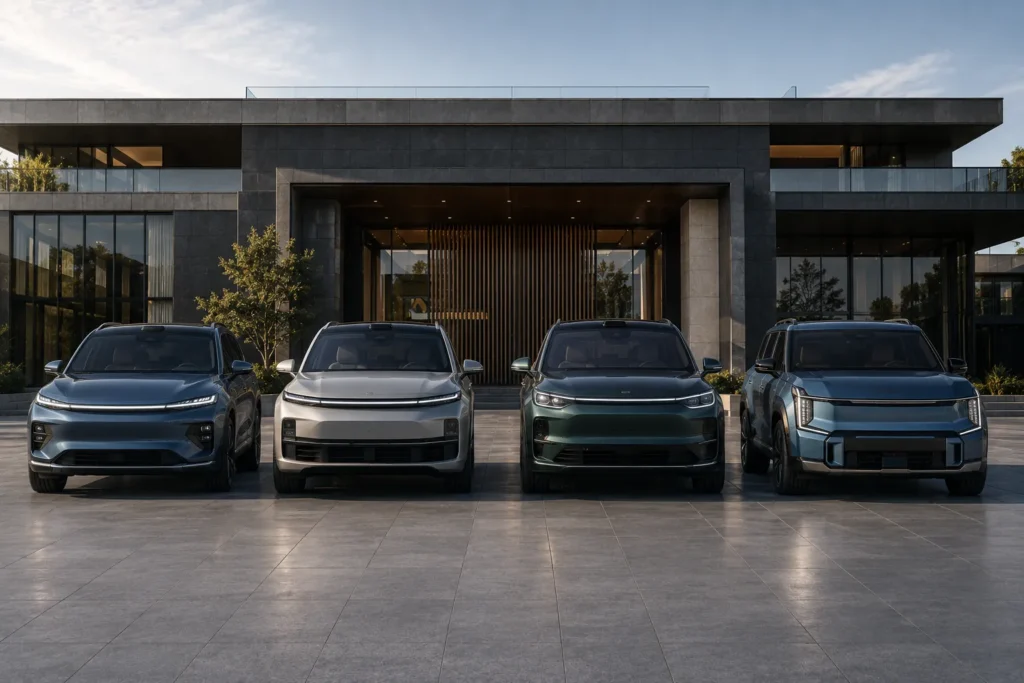 مقارنة سيارة شاومي SkyNomad N90 مع أبرز سيارات SUV المنافسة