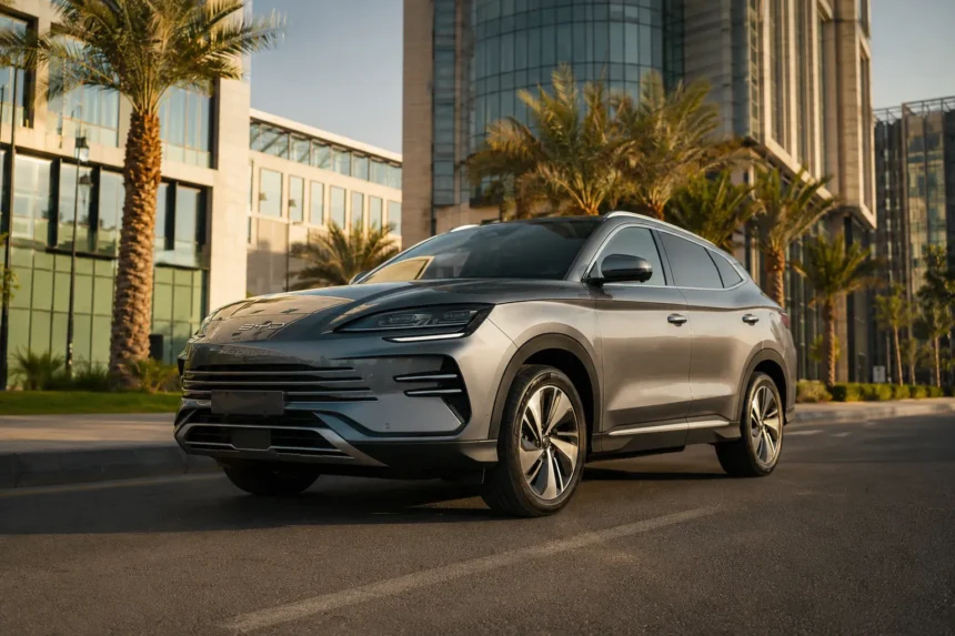 سيارة BYD Song Plus الجديدة في مصر بتصميم SUV كهربائي عصري