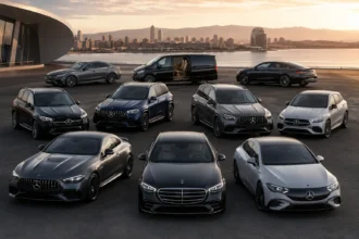 أبرز سيارات مرسيدس الجديدة لعام 2026 مع أحدث الطرازات الكهربائية وسيارات AMG الرياضية.