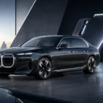 سيارة BMW i7 الكهربائية الفاخرة بتصميم عصري يجمع بين الأداء المتطور والفخامة والتقنيات الذكية