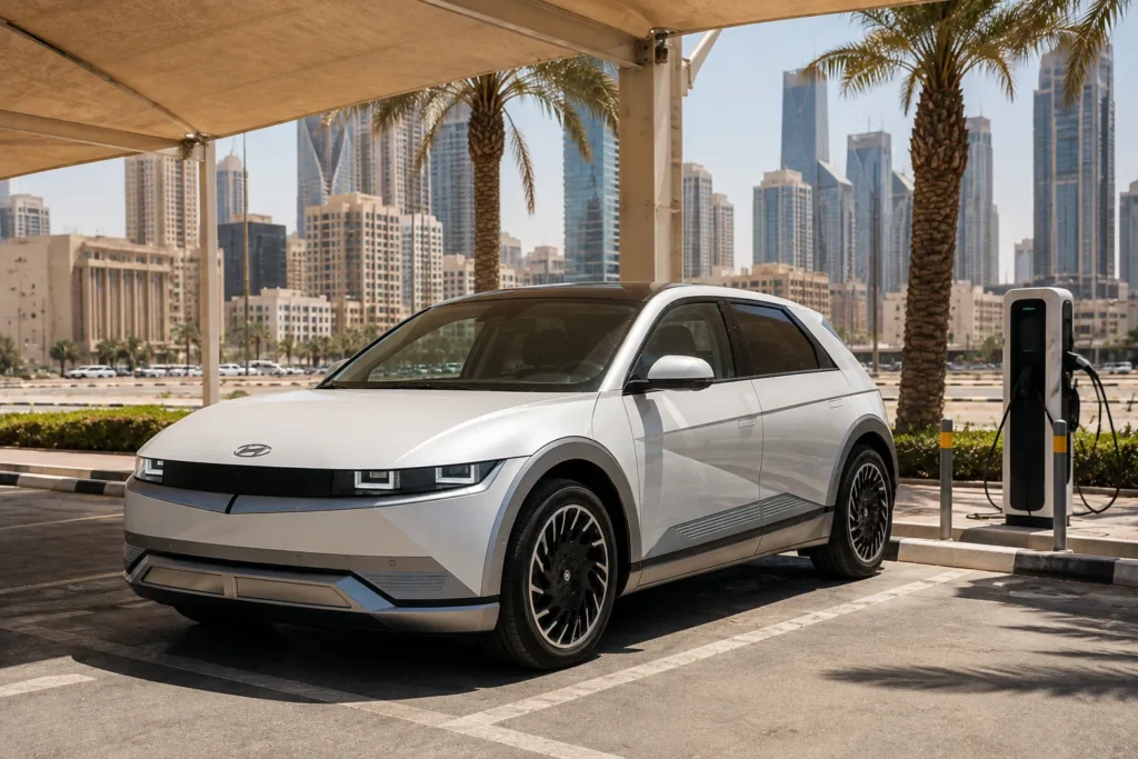 Hyundai IONIQ 5 في أجواء الصيف والحرارة الخليجية