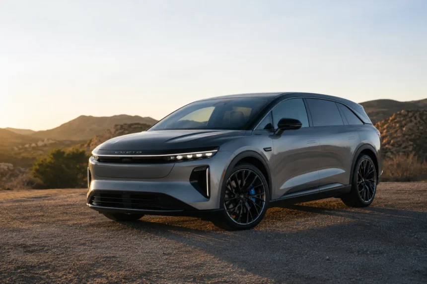 لوسيد Gravity GT-S SUV كهربائية فاخرة بقوة 1070 حصانًا