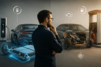 تقنية REEV تجمع بين البطارية والمحرك الكهربائي ومولد يعمل بمحرك احتراق لتمديد مدى السيارة