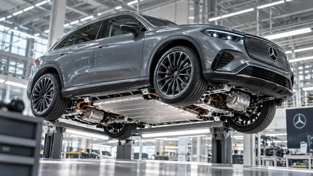 مرسيدس GLC 400 الكهربائية ومنصة MB.EA للسيارات الكهربائية