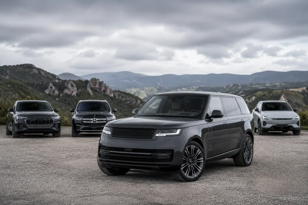 رينج روفر الكهربائية في مقدمة مجموعة من سيارات SUV الكهربائية الفاخرة المنافسة