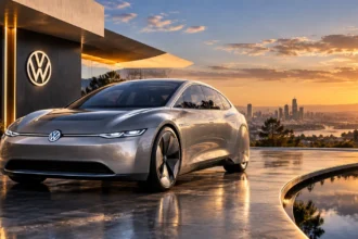 Volkswagen Mission Efficiency سيارة كهربائية فائقة الكفاءة بتصميم انسيابي