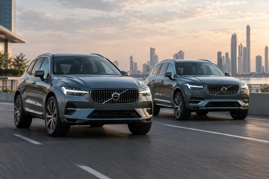 فولفو XC60 وXC90 الهجينتان القابلتان للشحن طويلتا المدى